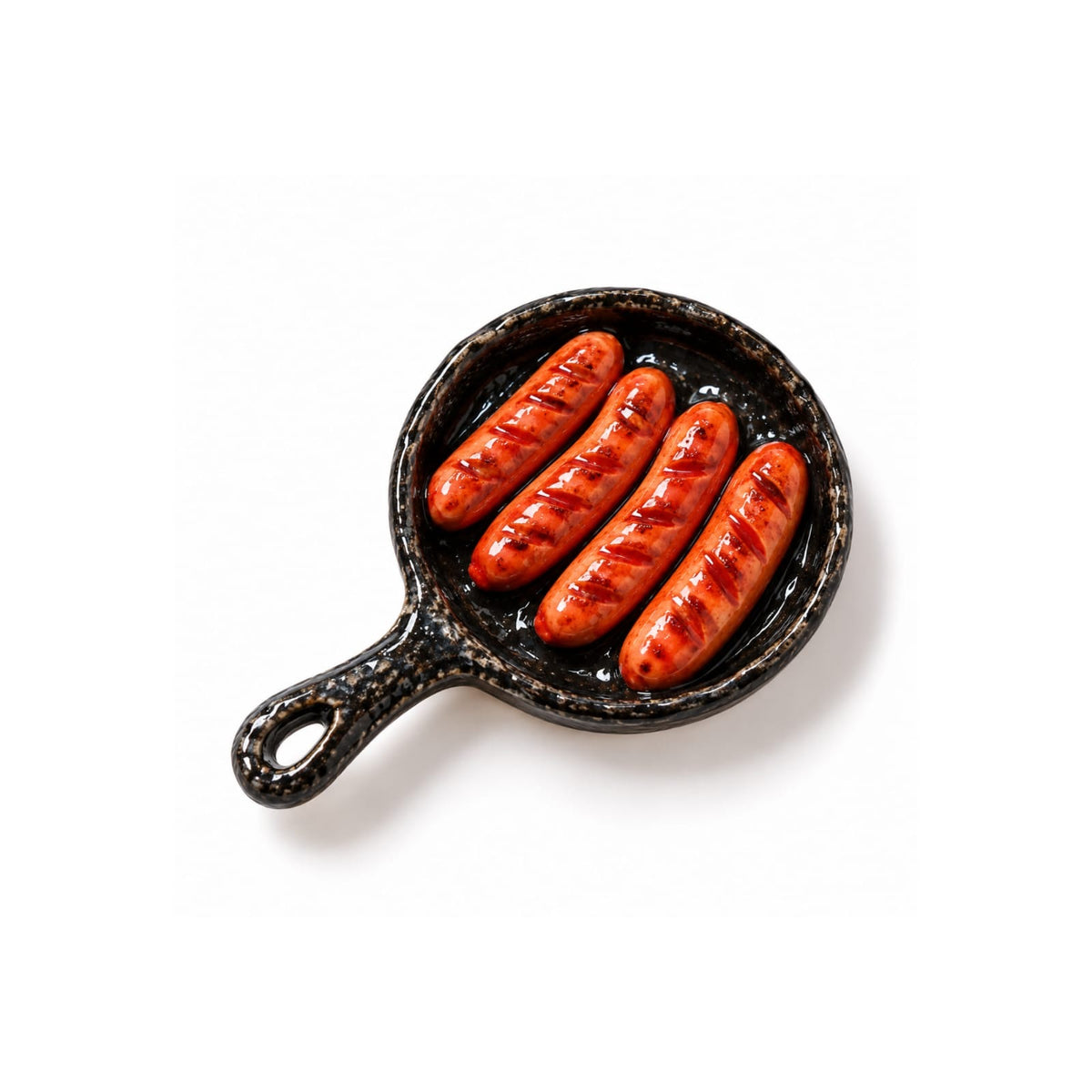 Funny Foods Seramik Sosis Tavası Magneti