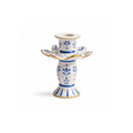 Lueur Belle No.2 El Yapımı Seramik Mumluk, el yapımı seramik, el fırçası boyama, 14 cm (Uzunluk) x 8,5 cm (Çap), Lueur Belle koleksiyonu, Tyche Co..