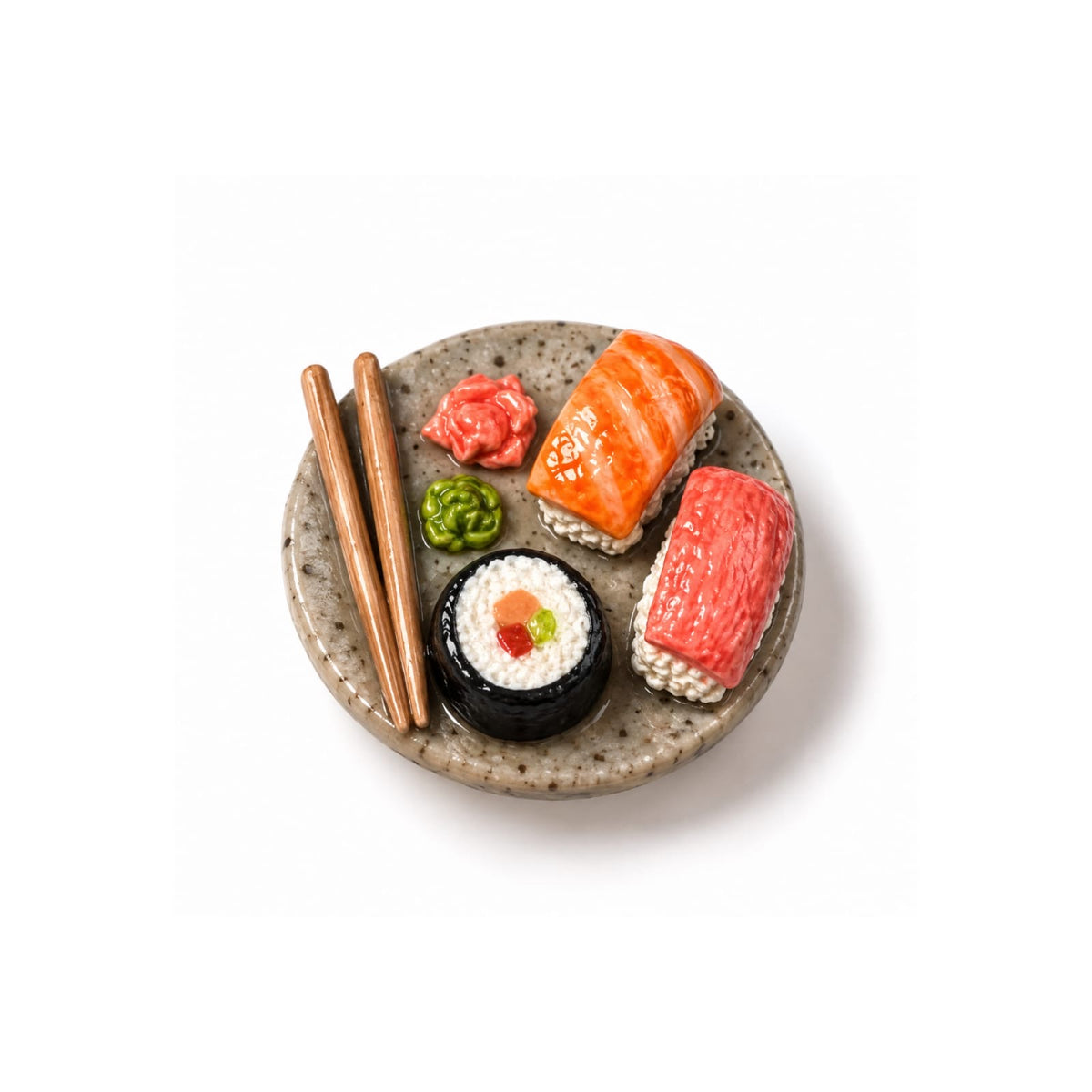Funny Foods Seramik Sushi Tabağı Magneti