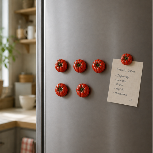 Funny Foods Domates Magnet Seti No.29