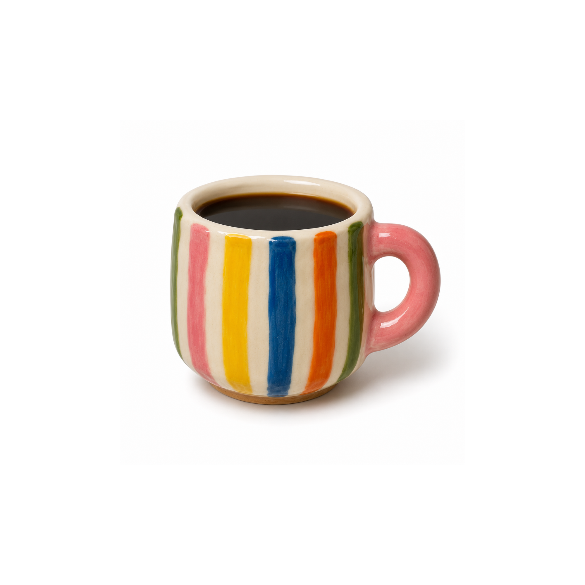 Funny Coffee Rainbow Mug Magnet Set No.2