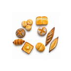 Funny Foods Oven Magnet Seti No.28
