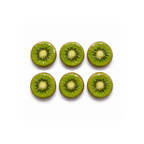 Funny Foods Kivi Dilimi Magnet No.26