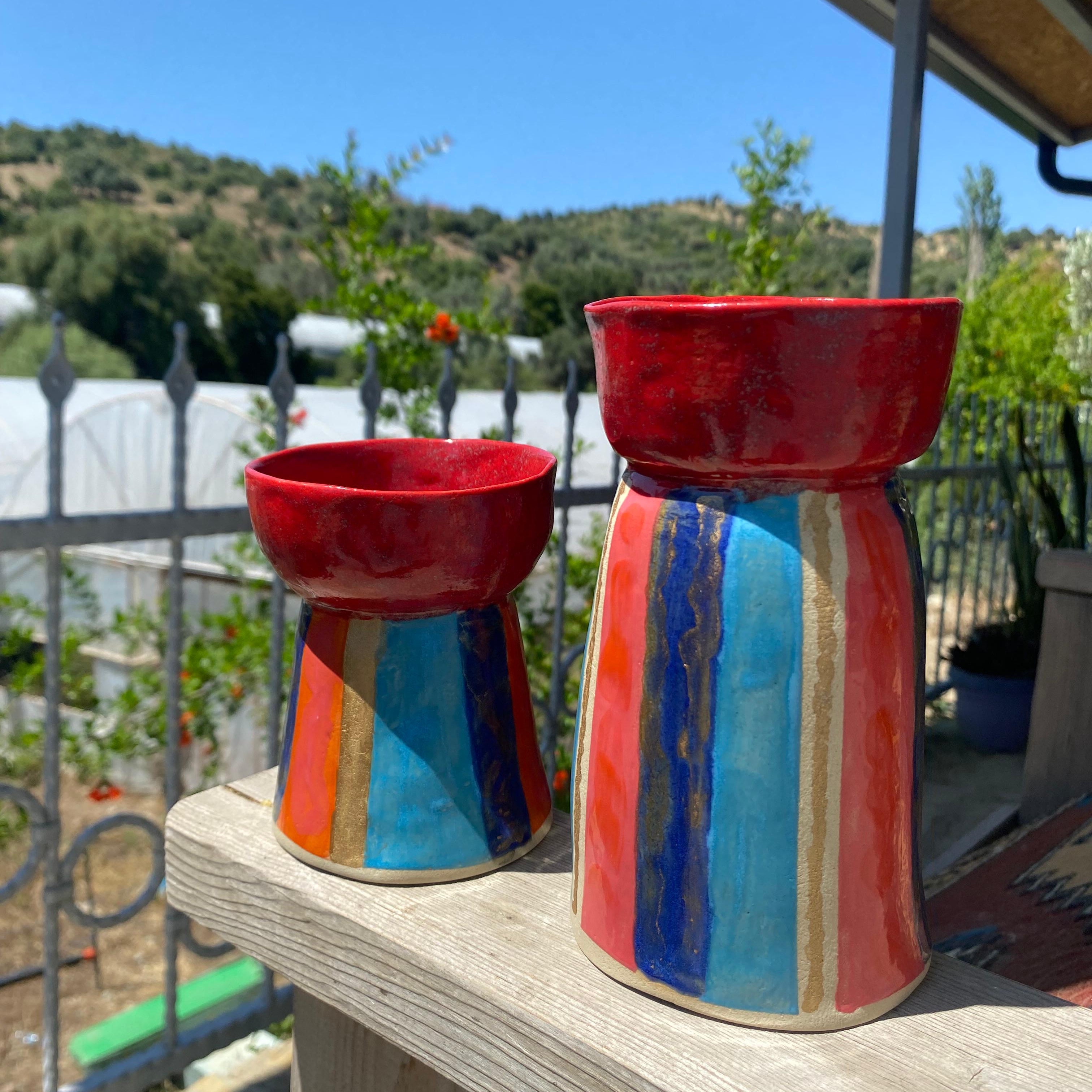 Aegea Stoneware 2'li Mumluk Set
