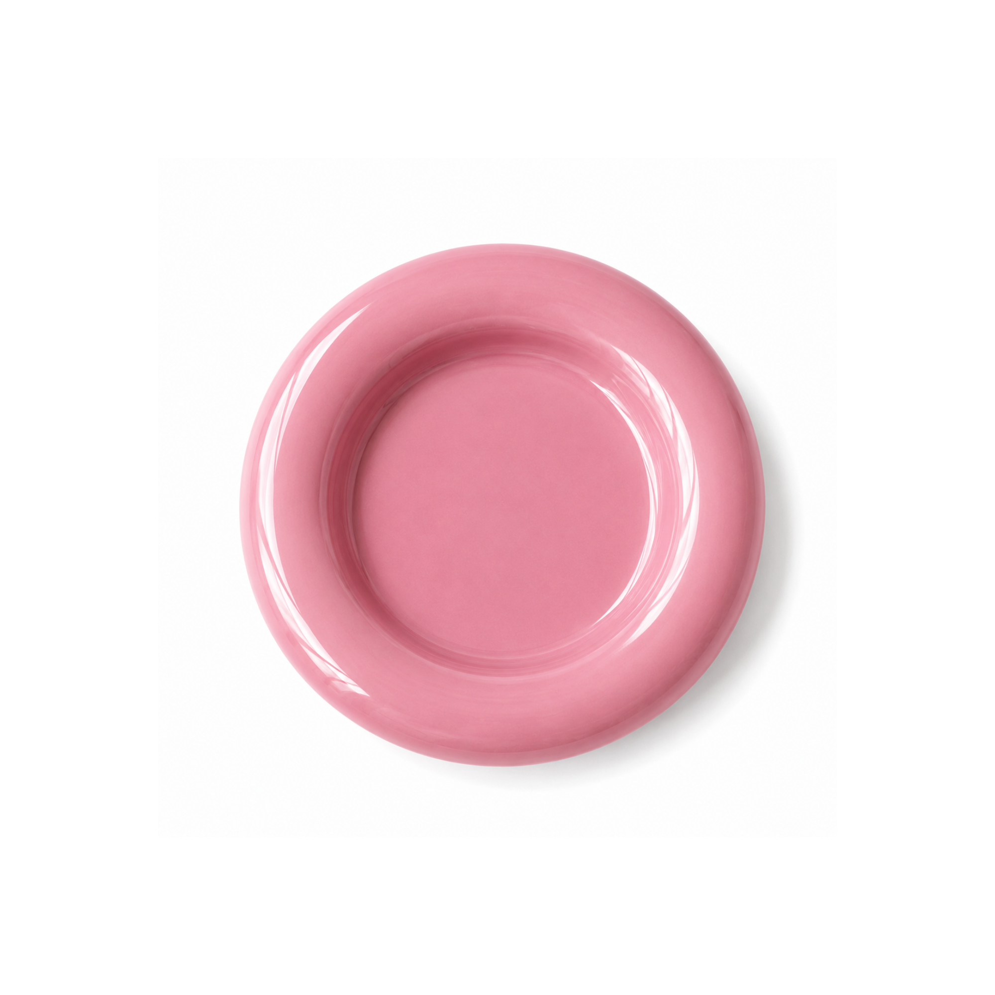 Doughnut Dekoratif Tabak Açık Pembe
