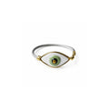 Yeşil Evil Eye Cable Bileklik, el yapımı, Daniela Ceramic.