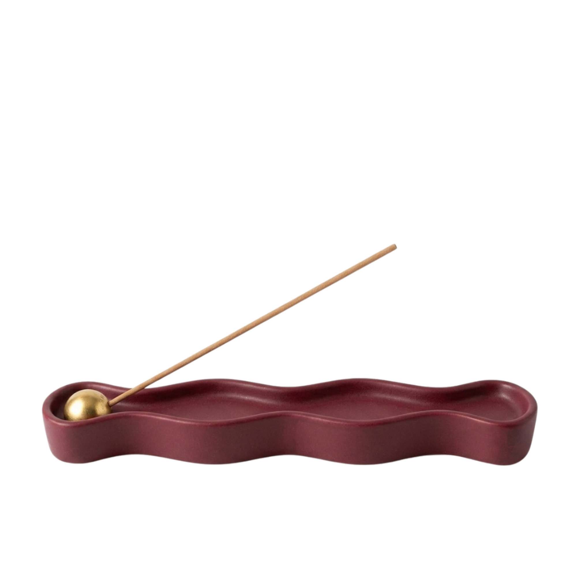 Bordo Flow Tütsülük, el yapımı özel beton harcı, 18 cm, Flow koleksiyonu, Studio Jera.