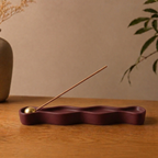 Bordo Flow Tütsülük, el yapımı özel beton harcı, 18 cm, Flow koleksiyonu, Studio Jera.