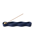 Lacivert Flow Tütsülük, el yapımı özel beton harcı, 18 cm, Flow koleksiyonu, Studio Jera.