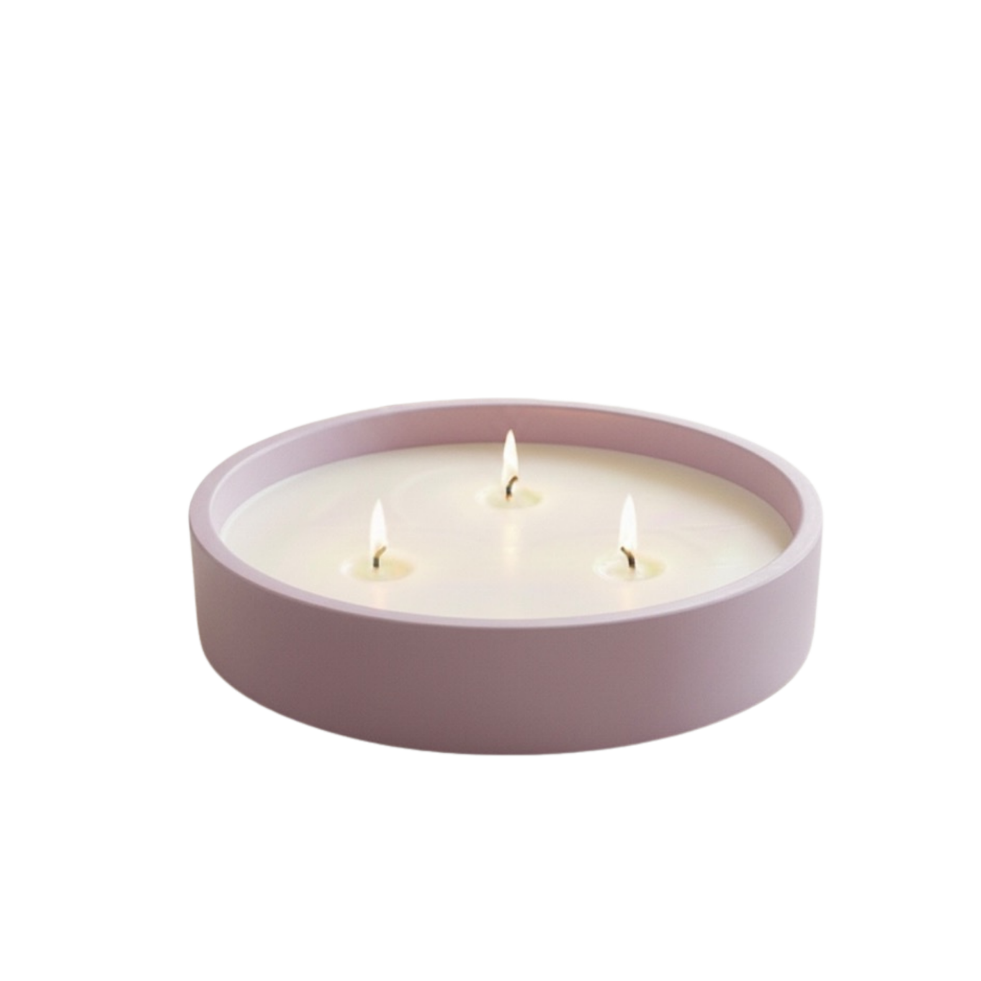 Lila Lumina Maxi Beton Mumluk, el yapımı özel beton harcı, 25 cm genişlik, Lumina koleksiyonu, Studio Jera.