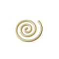 Açık Sarı Nautilus Spiral Nihale, el işçiliği MDF, 18 cm, Studio Jera.