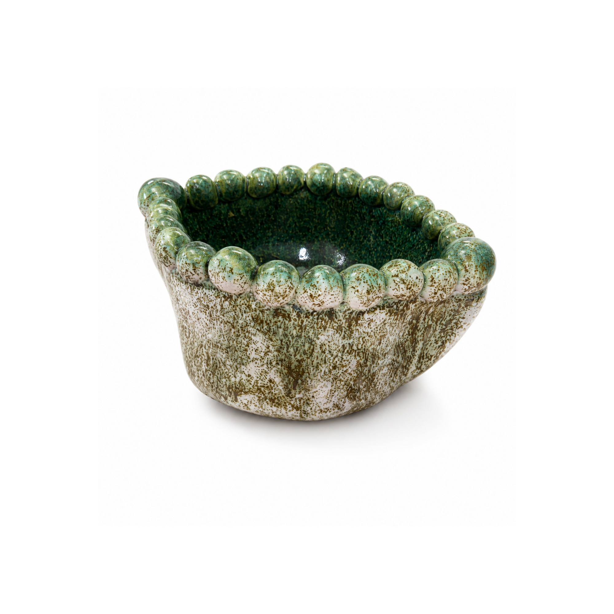 Olea Boncuklu Stoneware Kase