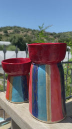 Aegea Stoneware 2'li Mumluk Set