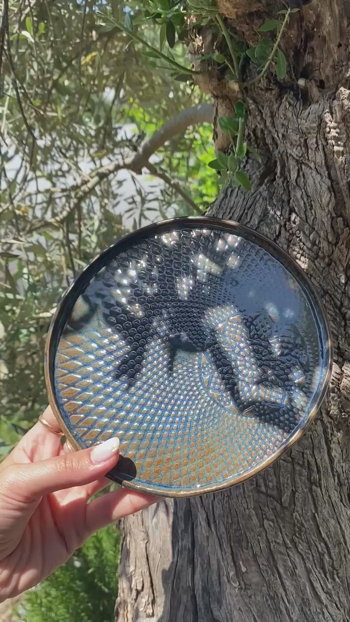 Teos Helios Seramik Tabak 17 cm