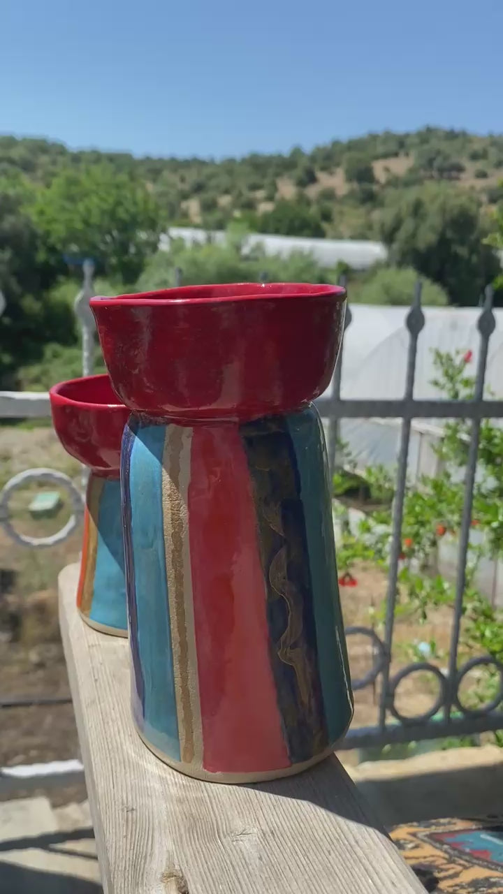 Aegea Stoneware 2'li Mumluk Set