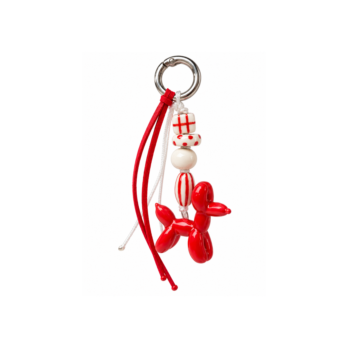 Tyche Seramik El Yapımı Balloon Dog Charms