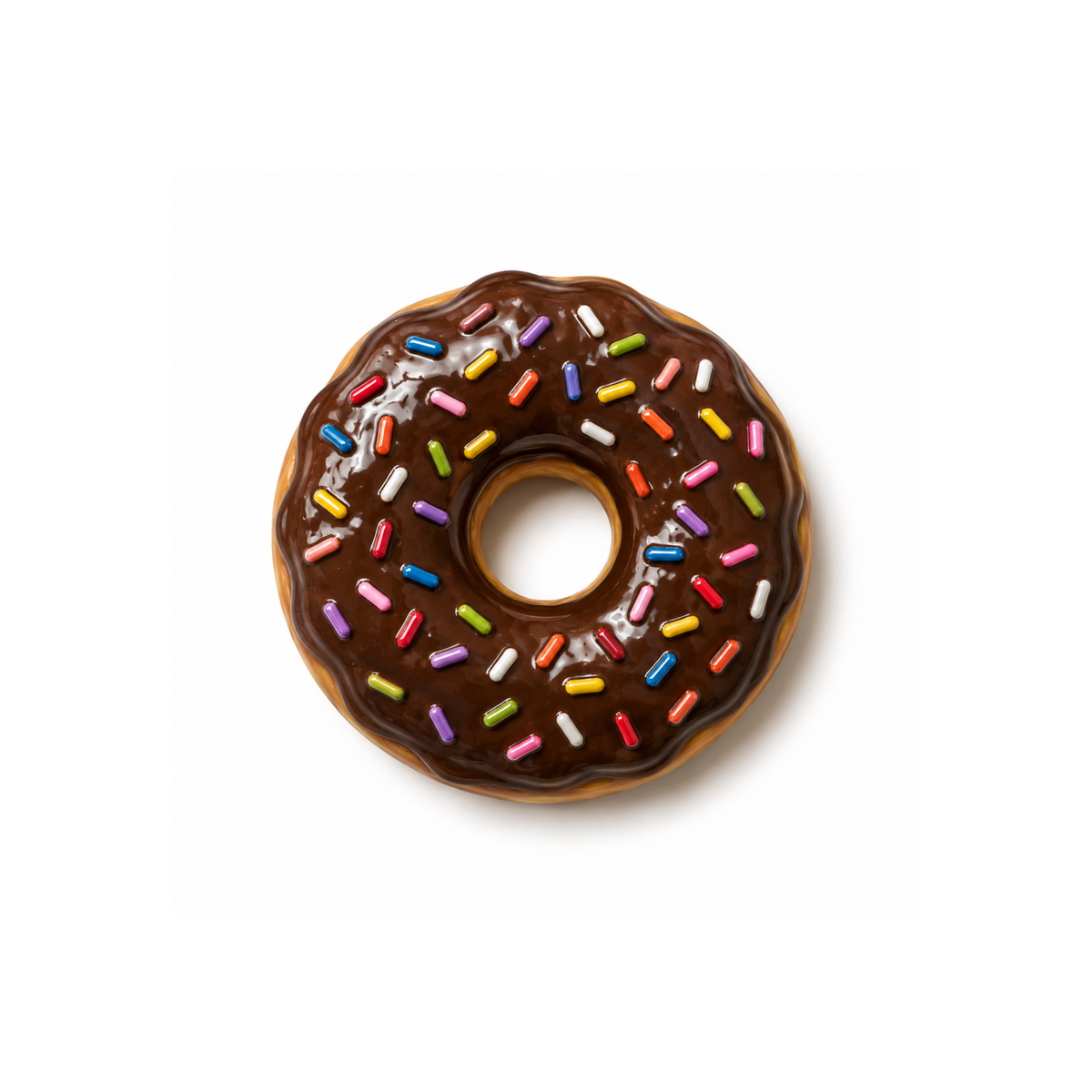 Funny Food Doughnut Magnet No.45
