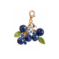Tyche Seramik El Yapımı Charms Blueberry