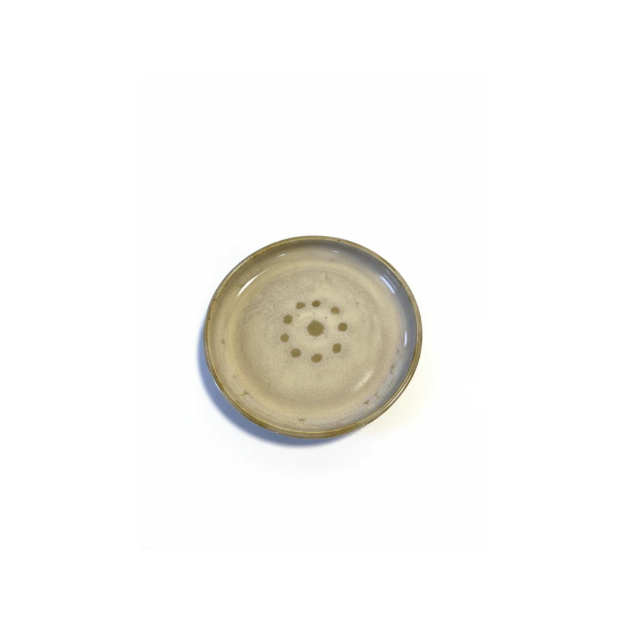 Bej Teos Auren Fincan, el yapımı stoneware seramik kahve fincanı, 60 ml, Teos Koleksiyonu, Emine Shemse Ceramics.