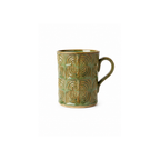 Yeşil Bej Teos Elvaris Kupa 200 ml, el yapımı stoneware seramik, 200 ml, Teos Koleksiyonu, Emine Shemse Ceramics.