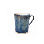 Teos Linea Antiq Strahl Kupa 200 ml, el yapımı stoneware seramik, antik ışın deseni, 200 ml, Teos Koleksiyonu, Emine Shemse Ceramics.
