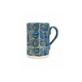 Teos Linea Ordo Antiq Kupa 150 ml, el yapımı stoneware seramik, antik düzen deseni, 150 ml, Teos Koleksiyonu, Emine Shemse Ceramics.