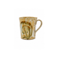 Krem Teos Norviel Kupa 200 ml, el yapımı stoneware seramik, 200 ml, Teos Koleksiyonu, Emine Shemse Ceramics.