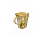 Krem Teos Norviel Kupa 200 ml, el yapımı stoneware seramik, 200 ml, Teos Koleksiyonu, Emine Shemse Ceramics.
