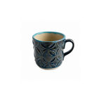 Mavi Lacivert Teos Orvessa Fincan, el yapımı stoneware seramik kahve fincanı, 60 ml, Teos Koleksiyonu, Emine Shemse Ceramics.